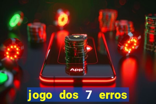 jogo dos 7 erros para manipuladores de alimentos